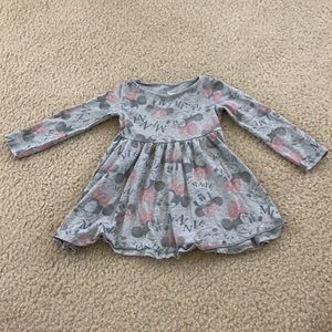Grey Disney Mini Mouse Dress Size 2T